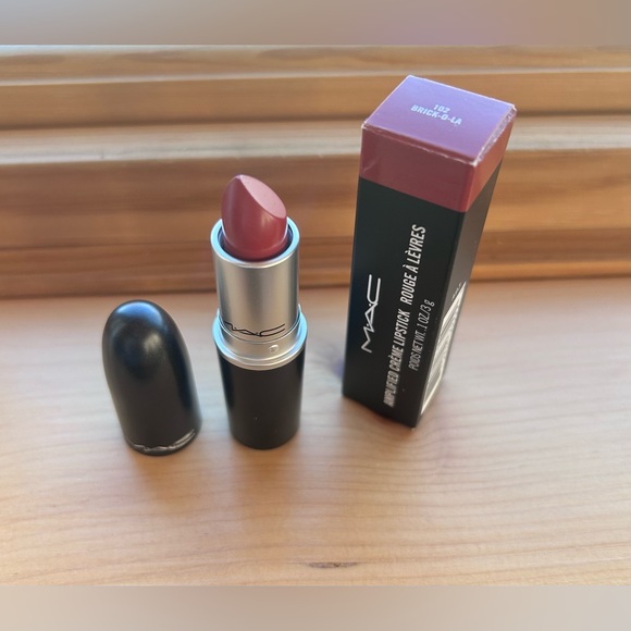 MAC Cosmetics Amplified Creme Lipstick in BRICK-O-LA Hydrating Rich Pigment NEW - Picture 3 of 10